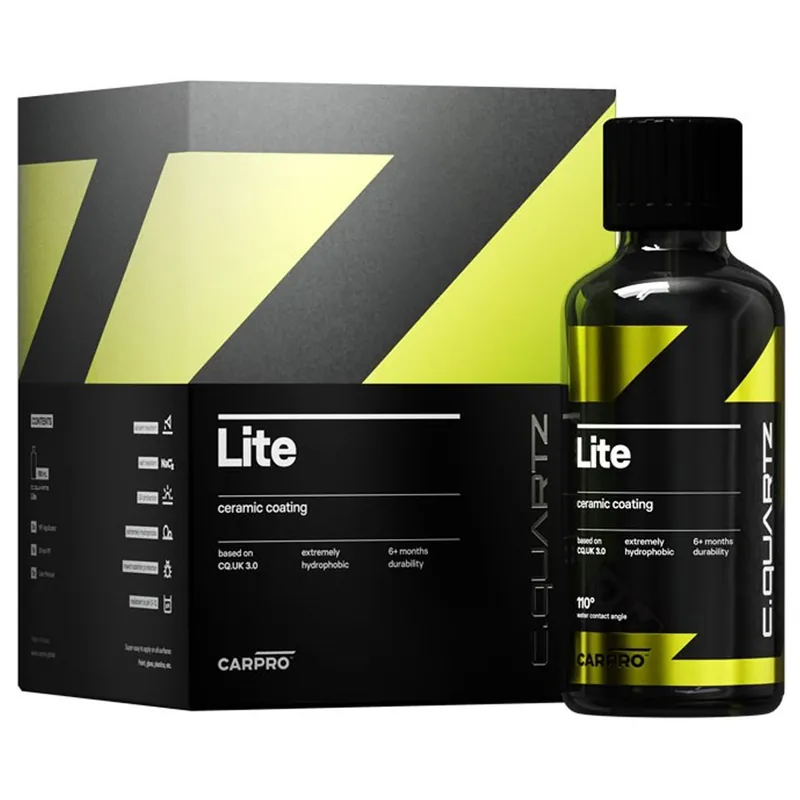 Bestseller CarPro CQuartz Lite Kit 100ml - Keramische Coating